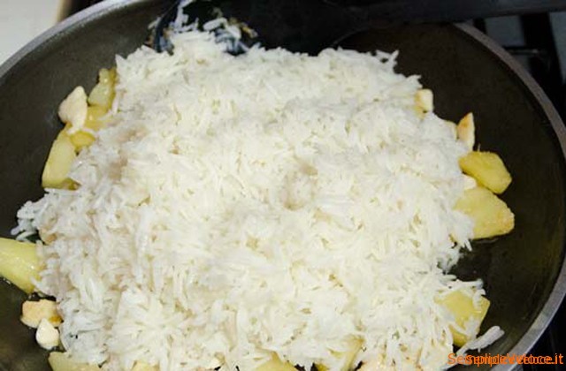 riso padella curry