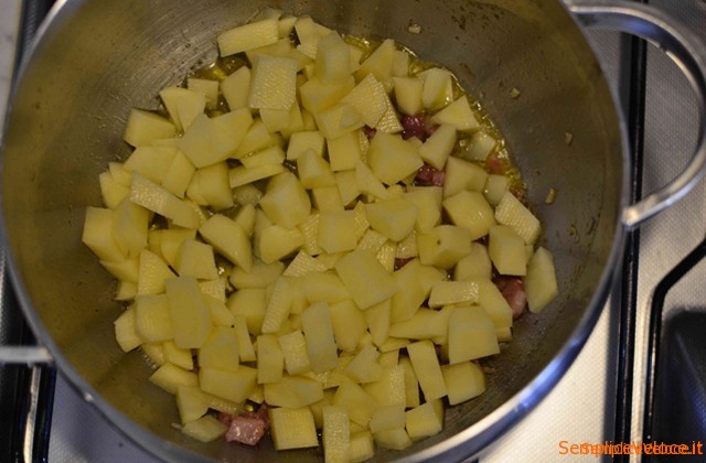 pasta e patate al forno